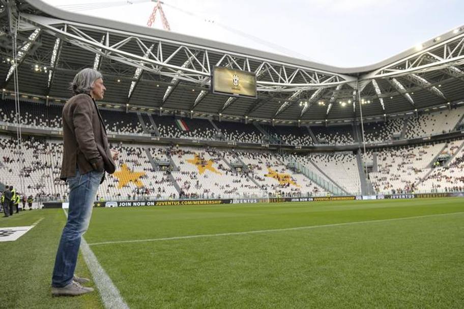 Moreno Torricelli allo Juventus Stadium. LaPresse